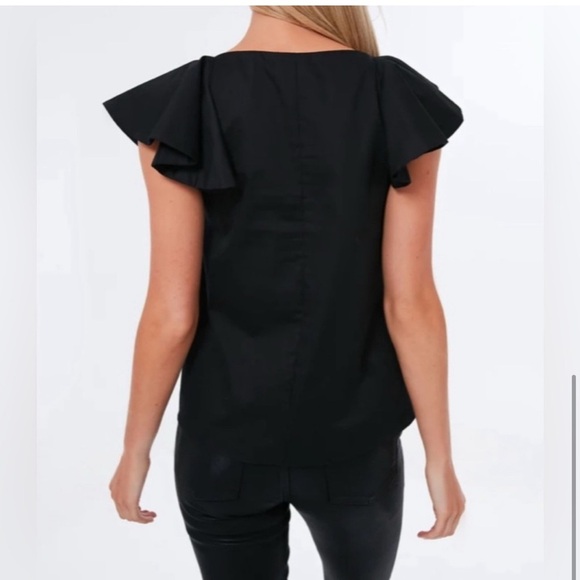 NWOT Tuckernuck POMANDER PLACE Black Willabe Top Size Large - Picture 4 of 15